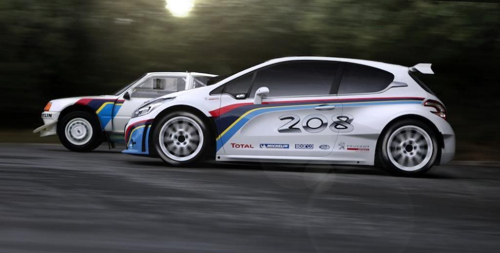 Tribut pentru trecut: Peugeot 208 R5 devine 208 T16