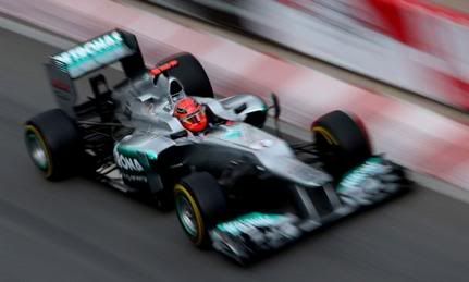 Schumacher cel mai rapid insa Webber in pole