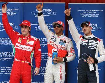 Hamilton castiga o sesiune ciudata de calificari in Spania