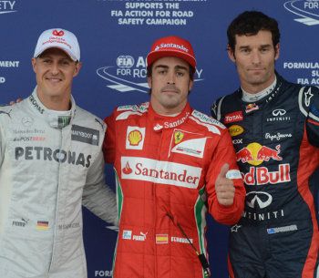 Alonso obtine pole position pe ploaie, la Silverstone