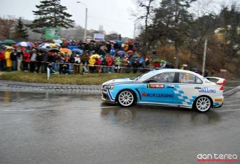 Vali Porcisteanu se da cu Evo X la Rasnov
