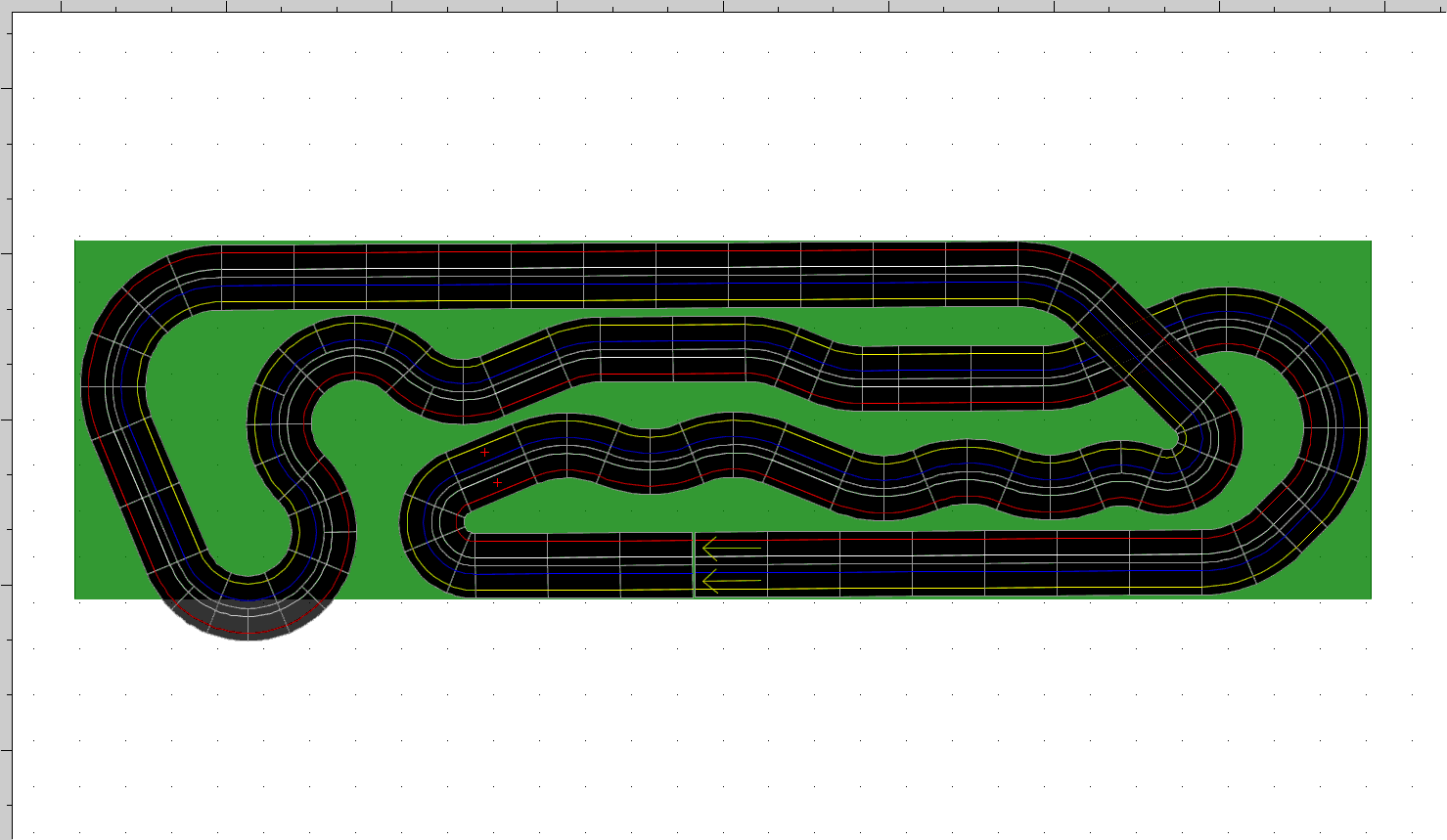 ninco 4 lane track layouts