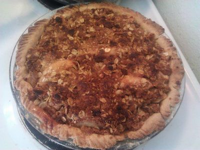 apple crumb pie