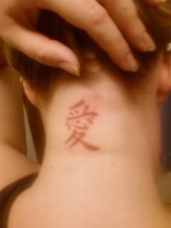 tattoo japanese kanji for love