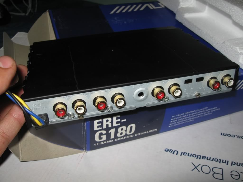 Alpine EREG180 11 Band Graphic EQ