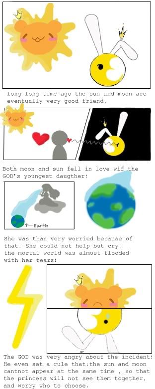 the story of sun and moon