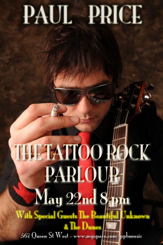 held at the Tattoo Rock Parlour on September 6, 2008 in Toronto, Canada.
