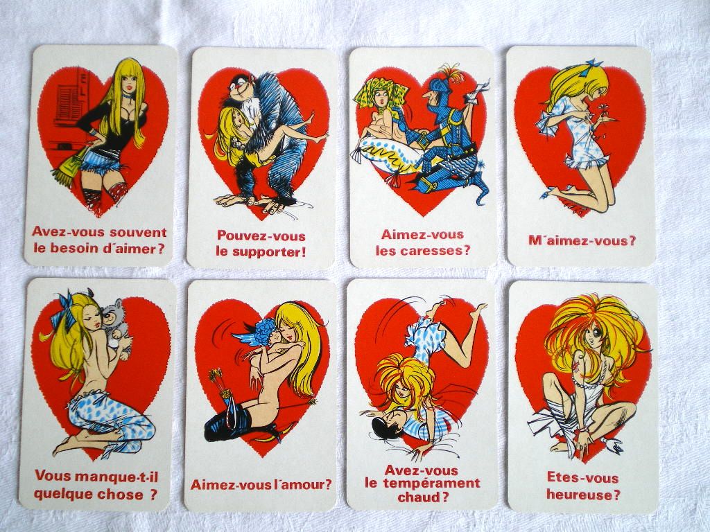 Curiosa Jeu De Cartes Erotique La Grivoise Vers 1960 Ebay 1981