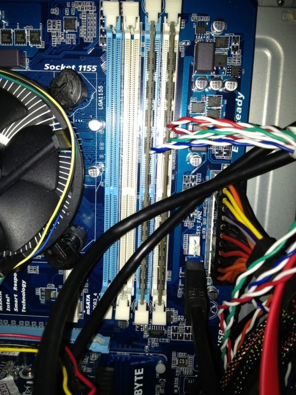 Continuous short beeps, restarts, and continues