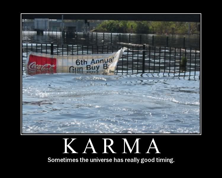 Karma Motivational Poster