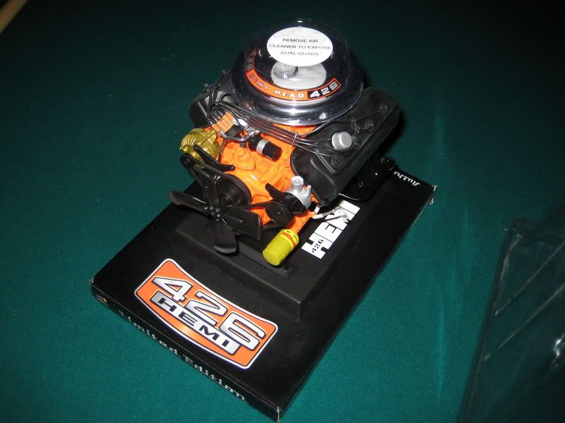 FS HEMI model, SnapOn fender covers, Chrysler mug