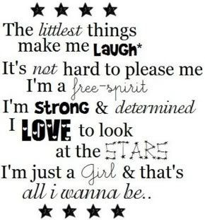 I'm Just a Girl Quote Pictures, Images and Photos
