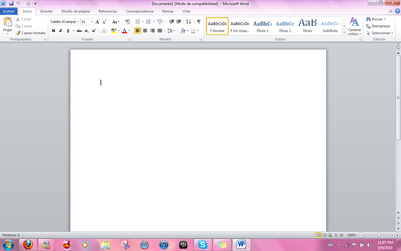 Office 2010 Professional (Español) 32 bits