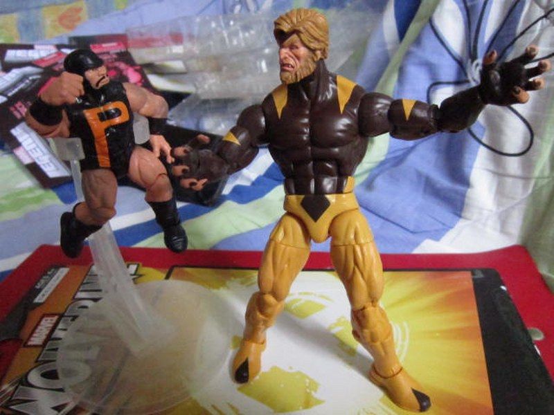 Marvel Legends Puck Alpha Flight X-men mutants X-Force Wolverine Sabretooth Cyclops Emma Frost White Queen Astonishing BAF Build a figure
