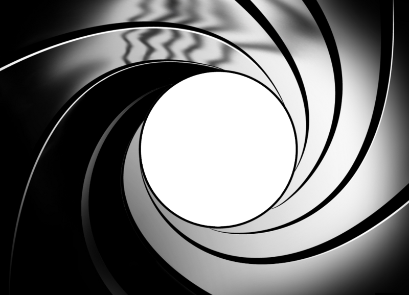 James Bond Gun Barrel Logo