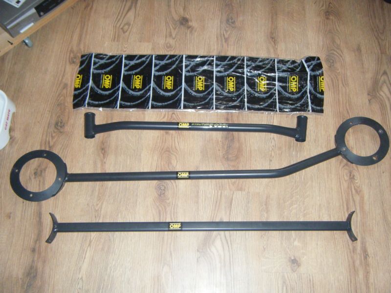 OMP Strut Braces (Front, Rear and Underneath) £65 Project Puma Ford