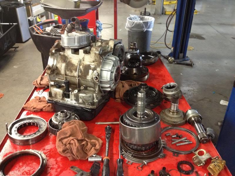 Eurovan 01P Transmission failure and repair info