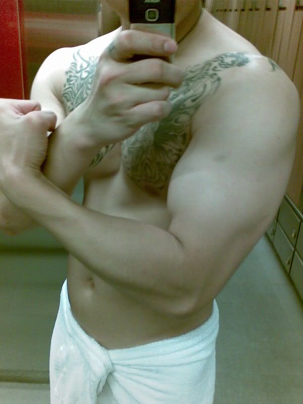 一樣係11月17日增磅中的右臂