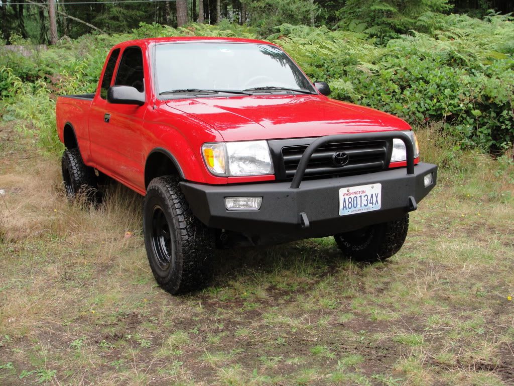 1999 toyota tacoma 4x4 front bumper #5