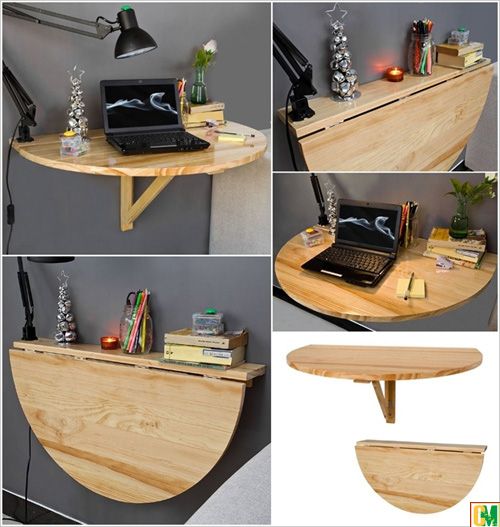 Chiếc bàn khi gập