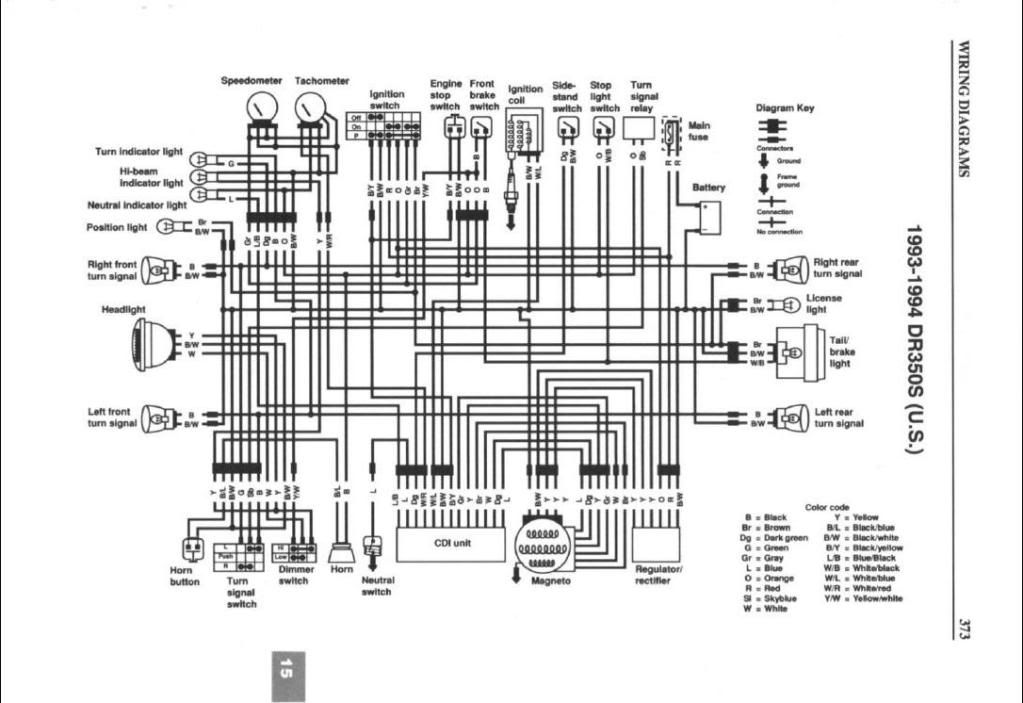 dr350 wiring problems - DR - ThumperTalk