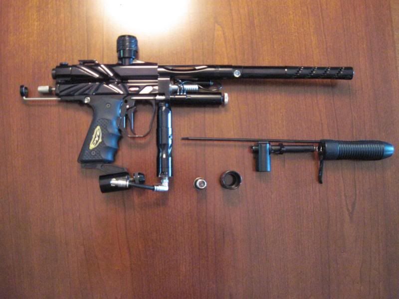 Freeflow Lotus Mini Autococker /w full front pneumatics /w GAT product pump kit.