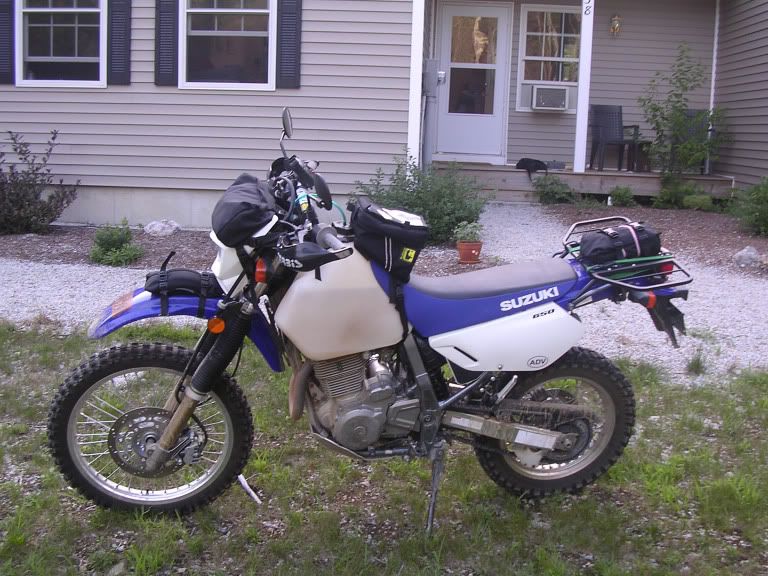 suzuki dr650 tank bag