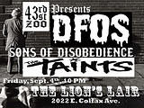 D.F.O.S. Sept 4th 2009 Lion's Lair