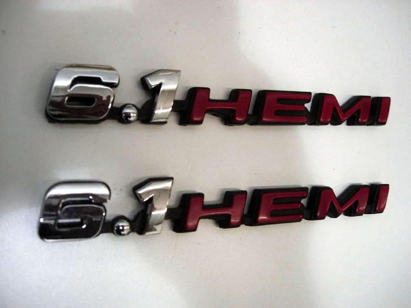 New 345 Hemi Emblems