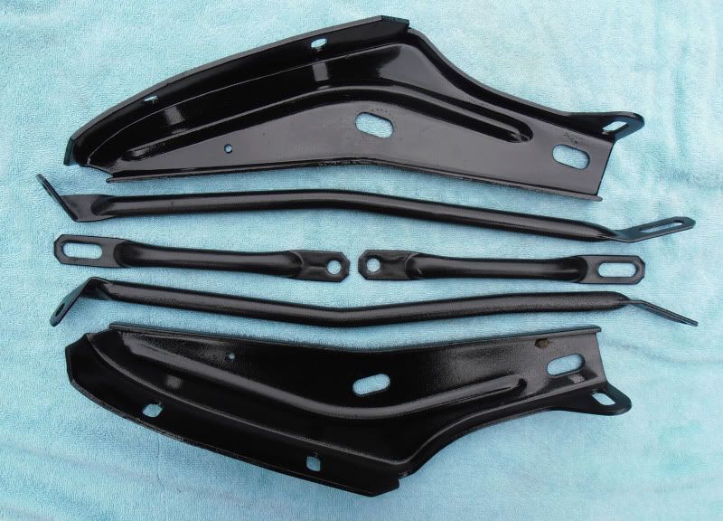 1969 Cutlass/442 Front Bumper Bracket Set