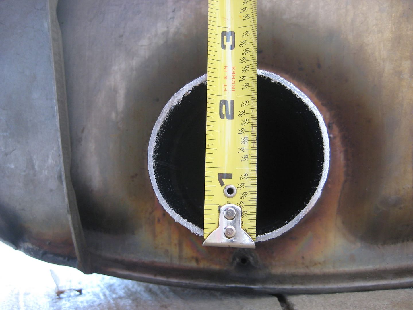 Can Anybody Tell Me What Size is The OEM Exhaust Pipe? Nissan Titan Forum