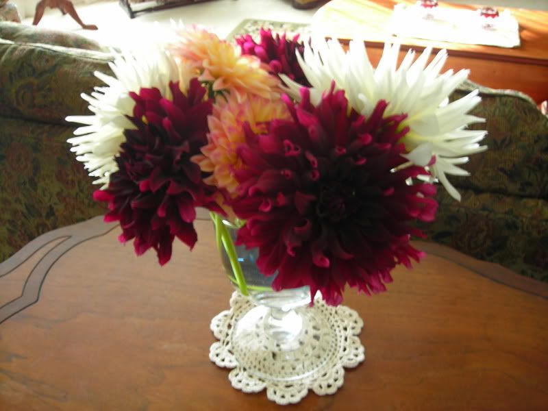 Bouquet with Rip City, Kenora Jubilee, and September Morn