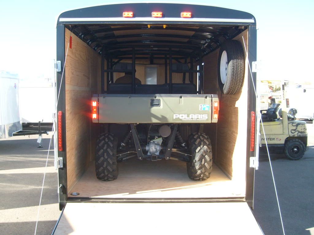 Loadrunner enclosed trailers Polaris RZR Forum RZR