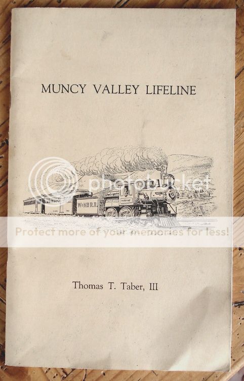 1968 MUNCY VALLEY LIFELINE Life & Times W&NB RR & Eagles Mere 