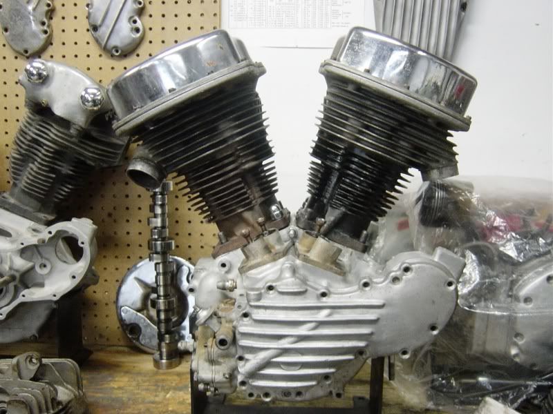 Harley Davidson Panhead engine