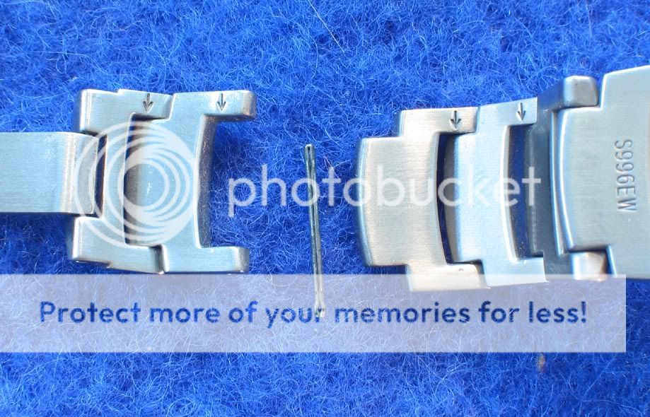 How to adjust a GShock bracelet