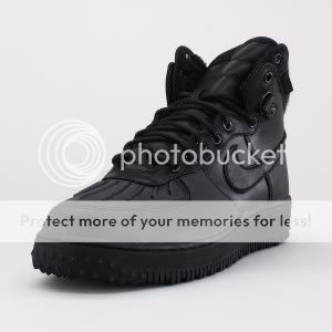 Mens Nike Air Force 1 High DUCKBOOT BLACK Size 7.5 15 444745 002 