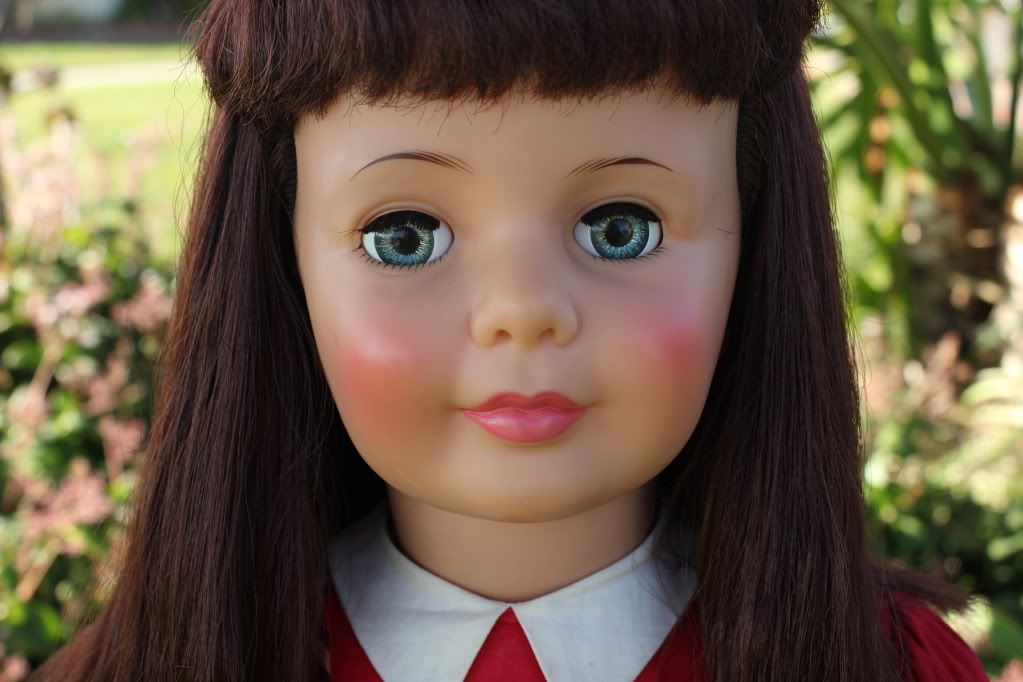 **RARE** Vintage Ideal Patti Playpal Black Cherry Brunette Doll G-35 ...