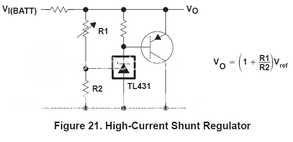 Tl431 datasheet на русском схема включения