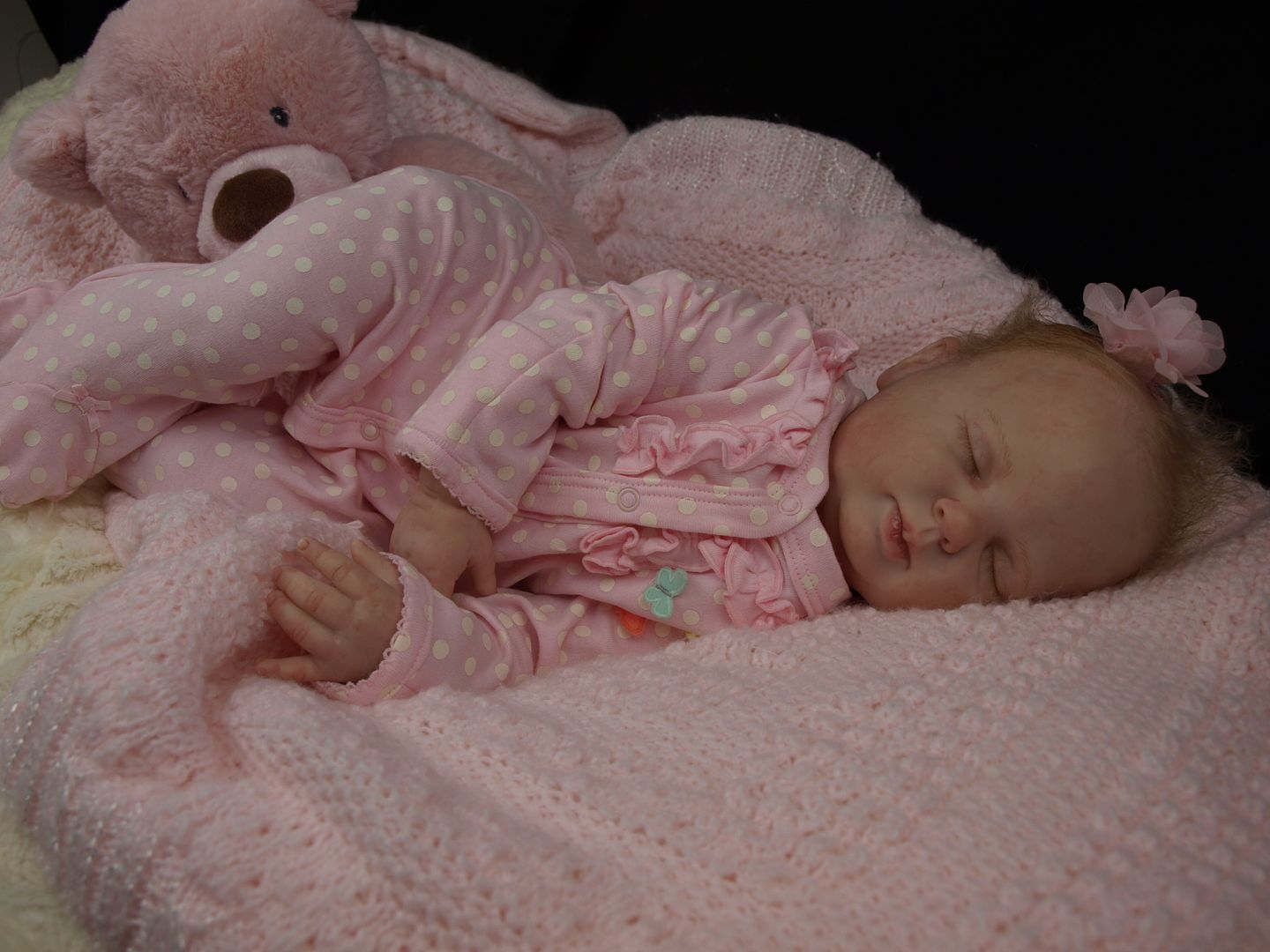 Reborn Baby OOAK - Donna RuBert - Rose - Newborn Infant Girl Doll