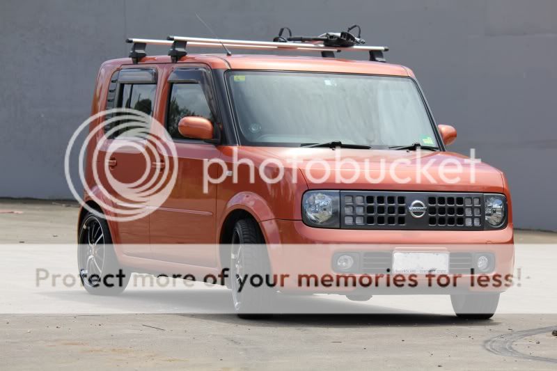 nissan cube bike rack