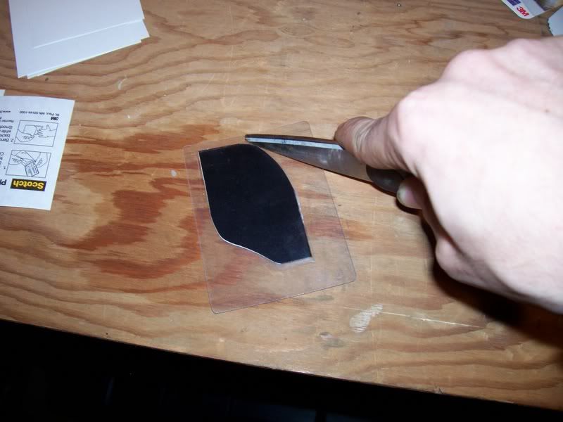 DIY flip up eyepatch! Step by step (pics) | Archery Talk Forum