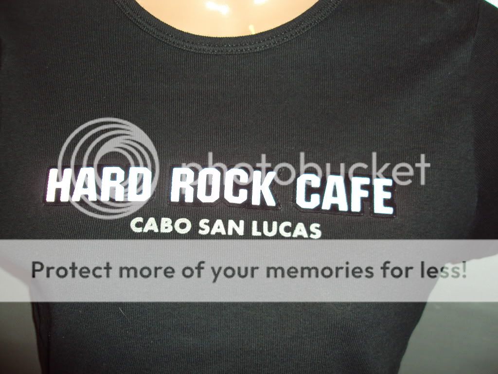 Cabo San Lucas Hard Rock Cafe ladies top size Large  